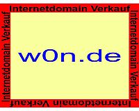 w0n.de, diese  Domain ( Internet ) steht zum Verkauf!
